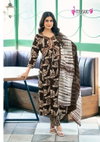 Pooja Vol 5 By Mystic 9 Aliya Cut Printed Kurti With Bottom Dupatta Wholesale Shop In Surat
